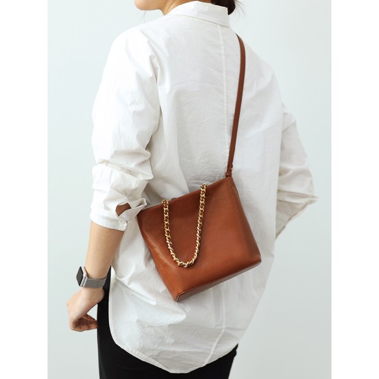 Chain bag, tote bag, bucket bag